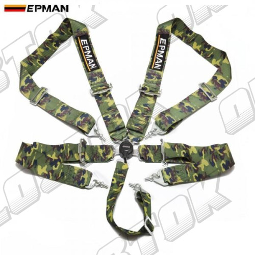 Ремені безпеки EPMAN 3" (76мм), 5 пікселів, фаст лок